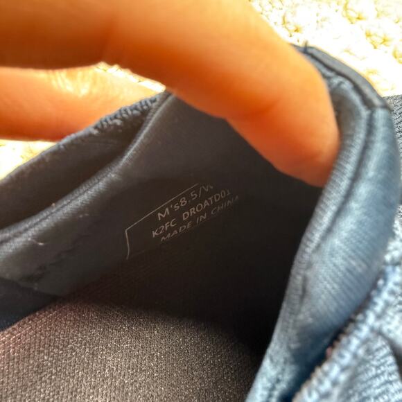 KIZIK Men's Size 8 Women's 10 Roamer Hands Free Knit Sneaker Shoes Tidepool Blue - Picture 12 of 16